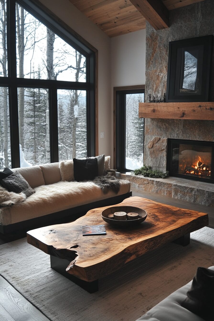 29 Rustic Modern Living Room Ideas for a Unique and Balanced Design 10 rustic modern living room