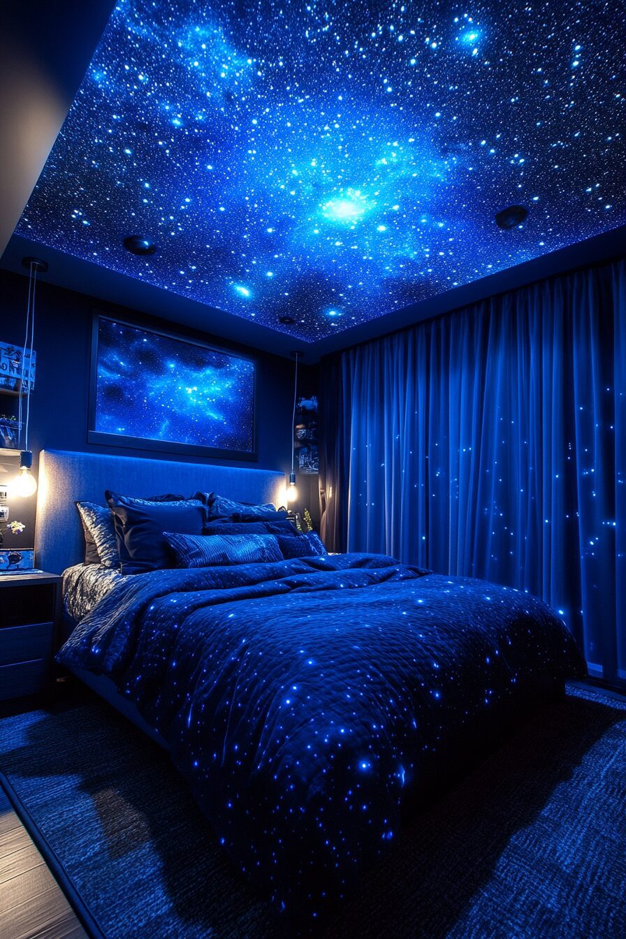 29 Blue Fantasy Bedroom Ideas to Bring Your Dream Room to Life 10 blue fantasy bedroom ideas