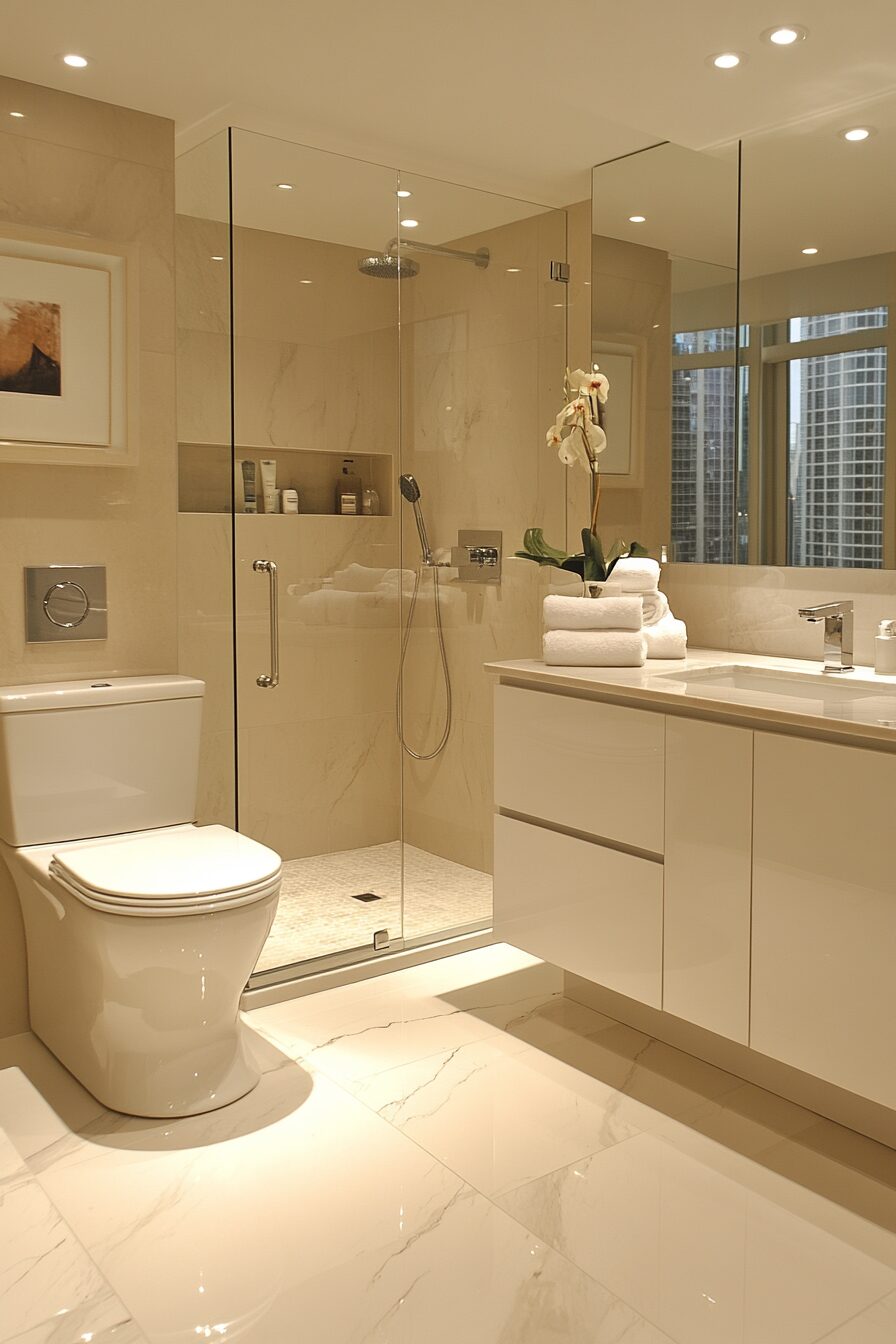 29 Apartment Bathroom Decor Ideas for Renters-Friendly Transformations 11 apartment bathroom decor ideas