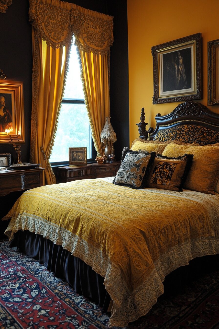 29 Yellow Fantasy Bedroom Ideas to Transform Your Room Into a Happy Haven 11 yellow fantasy bedroom ideas