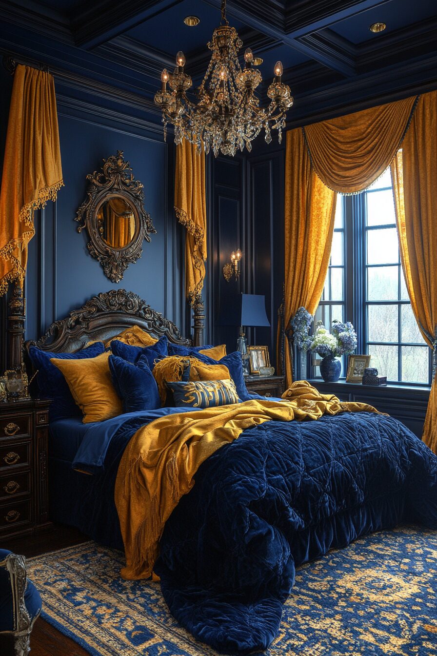 29 Blue Fantasy Bedroom Ideas to Bring Your Dream Room to Life 11 blue fantasy bedroom ideas