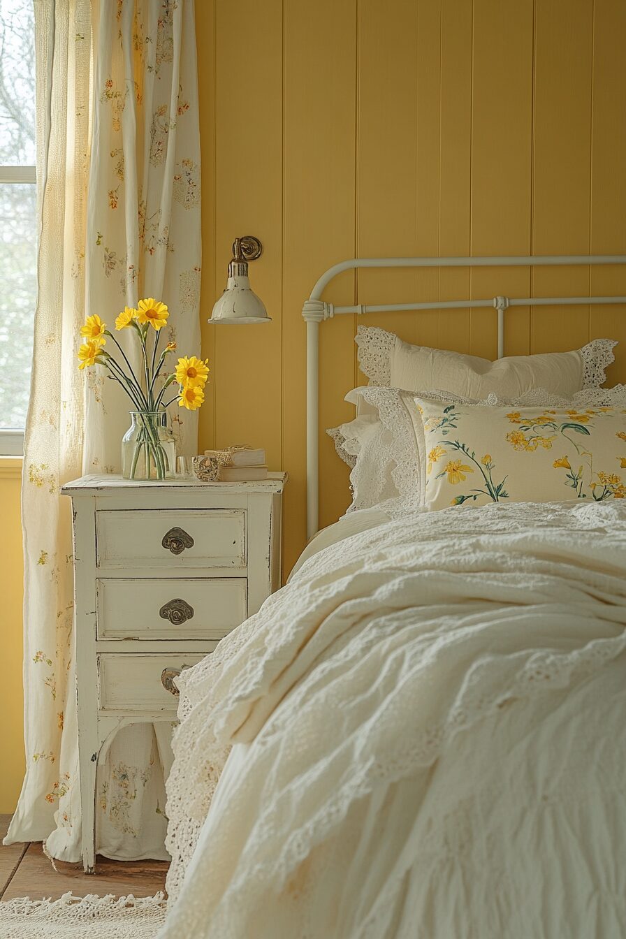 29 Yellow Fantasy Bedroom Ideas to Transform Your Room Into a Happy Haven 12 yellow fantasy bedroom ideas