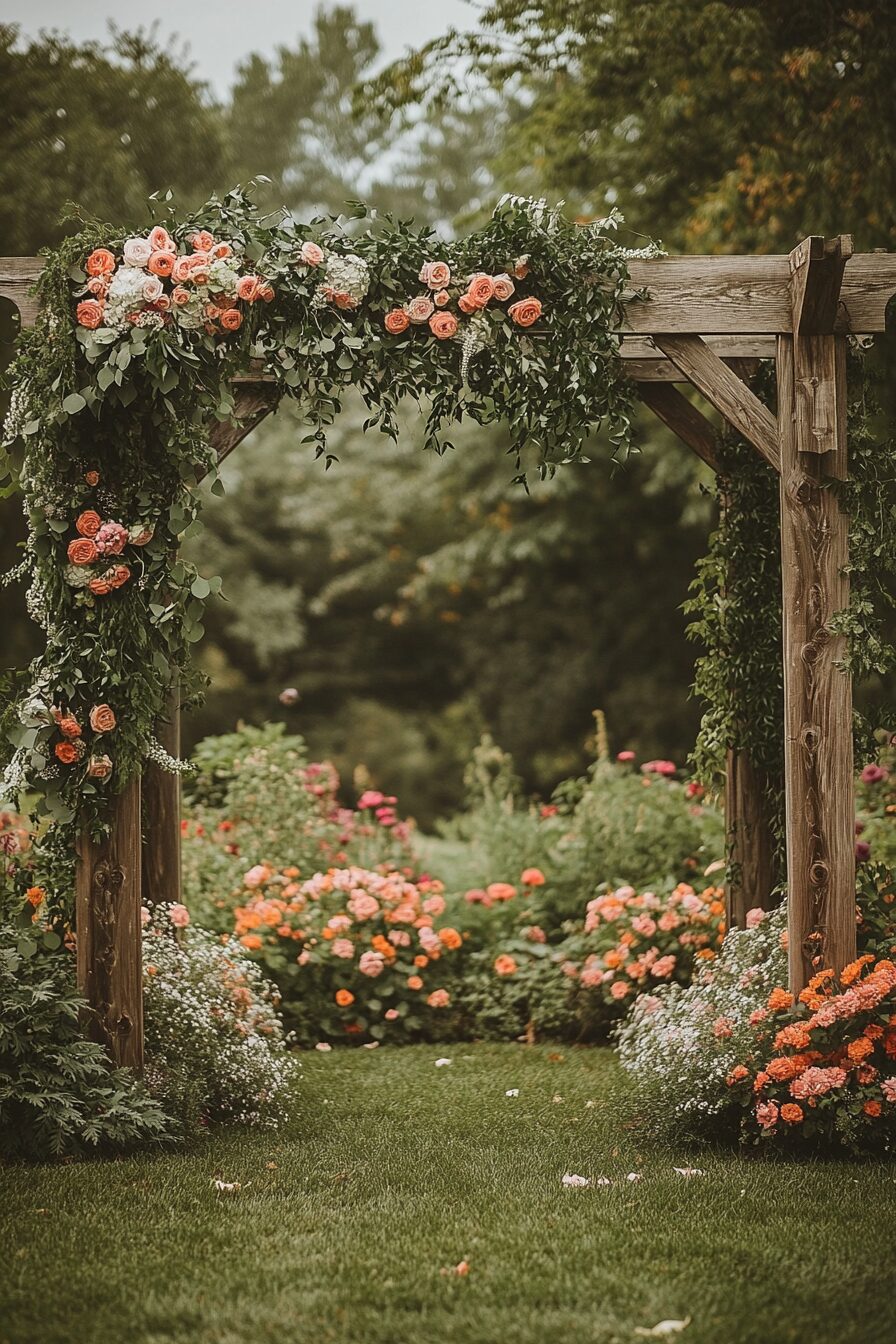 29 Boho Wedding Arch Ideas to Create a Stunning Ceremony Backdrop 12 boho wedding arch