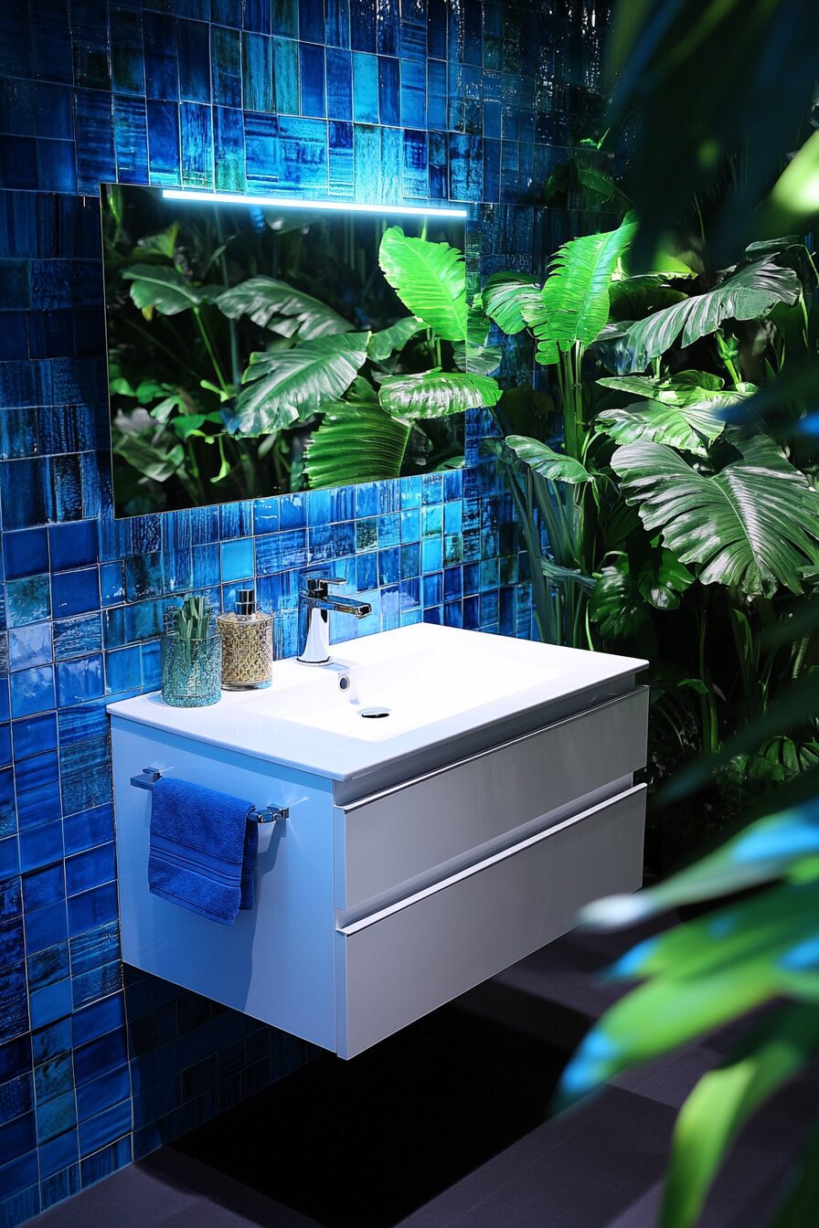 29 Blue Bathroom Decor Ideas to Create a Calm and Serene Space 12 blue bathroom decor ideas