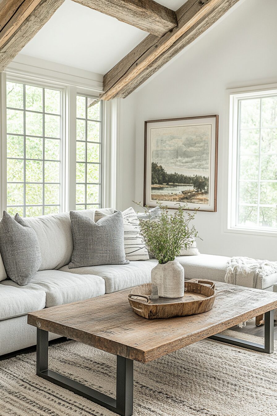 29 Rustic Modern Living Room Ideas for a Unique and Balanced Design 12 rustic modern living room