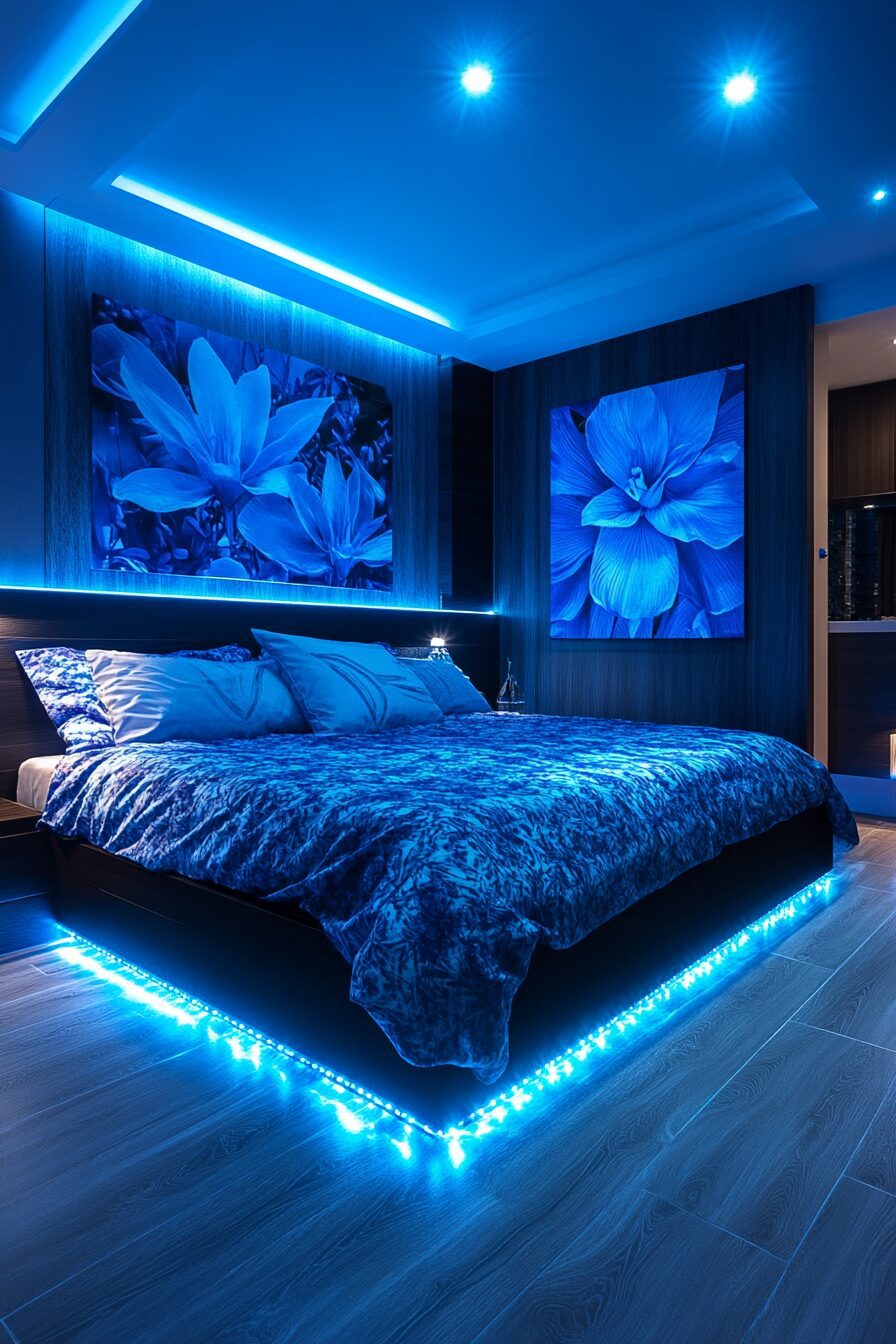 29 Blue Fantasy Bedroom Ideas to Bring Your Dream Room to Life 12 blue fantasy bedroom ideas