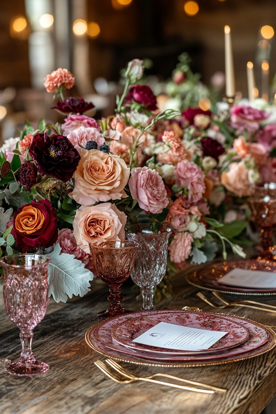 29 Boho Wedding Table Decorations for a Celebration Full of Charm and Style 13 boho wedding table decorations