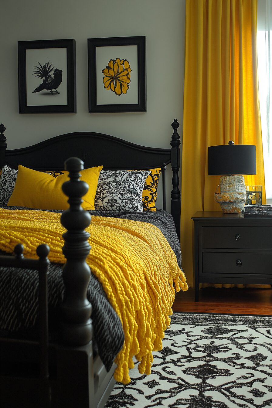 29 Yellow Fantasy Bedroom Ideas to Transform Your Room Into a Happy Haven 13 yellow fantasy bedroom ideas