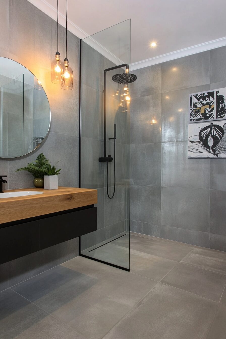 29 Grey Bathroom Decor Ideas for a Neutral Yet Stunning Bathroom Design 14 Grey Bathroom Decor Ideas