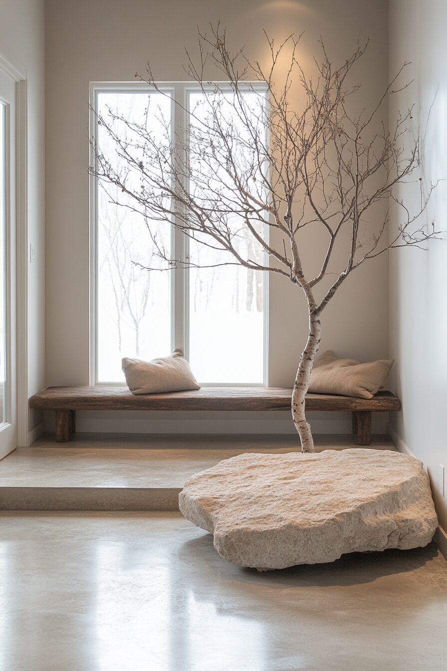 29 Wabi Sabi Entryway Ideas for a Timeless and Authentic First Impression 14 wabi sabi entryway