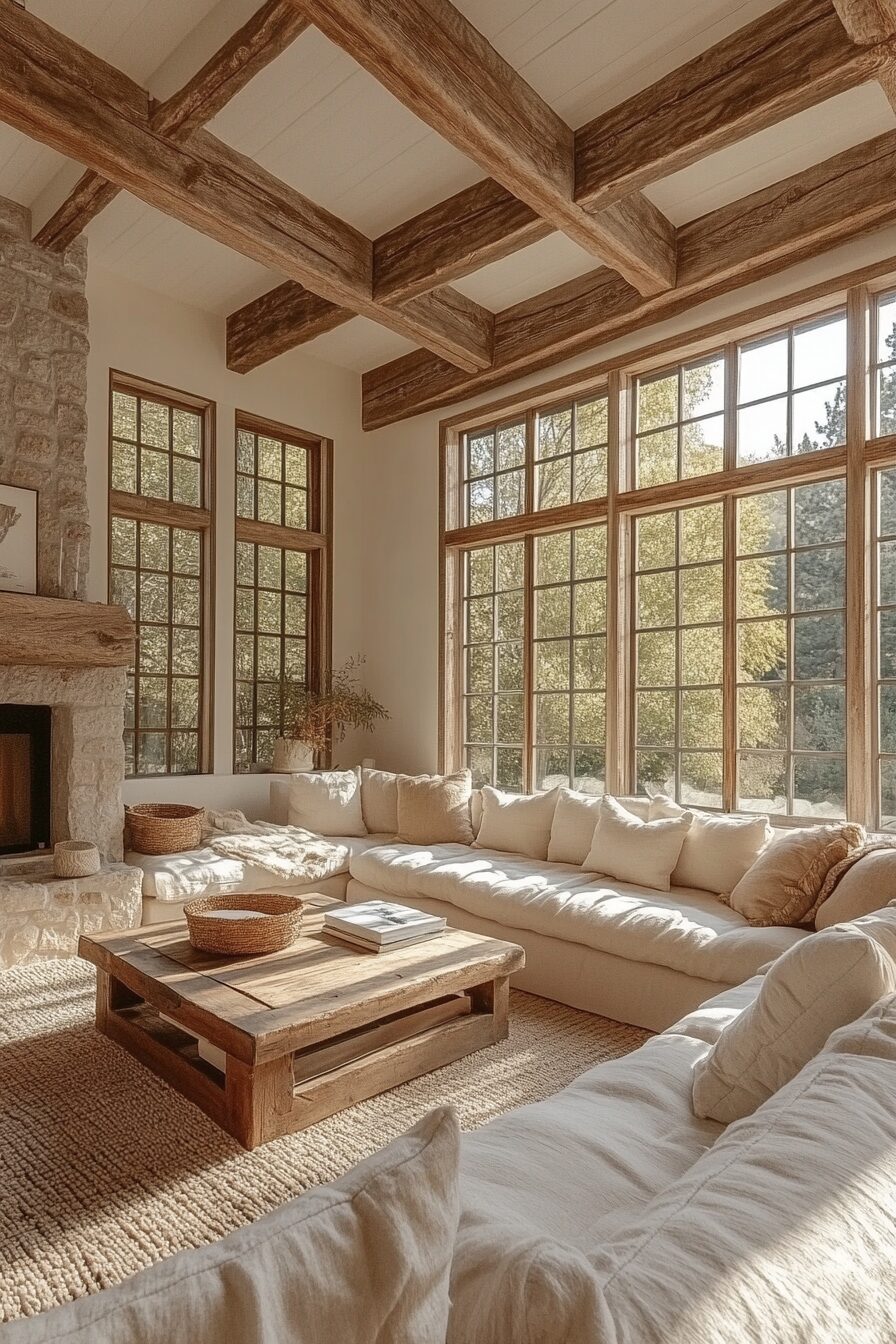 29 Rustic Modern Living Room Ideas for a Unique and Balanced Design 15 rustic modern living room