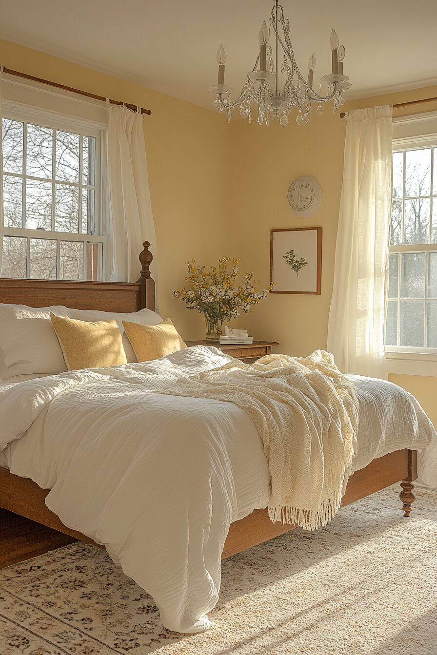 29 Yellow Fantasy Bedroom Ideas to Transform Your Room Into a Happy Haven 15 yellow fantasy bedroom ideas