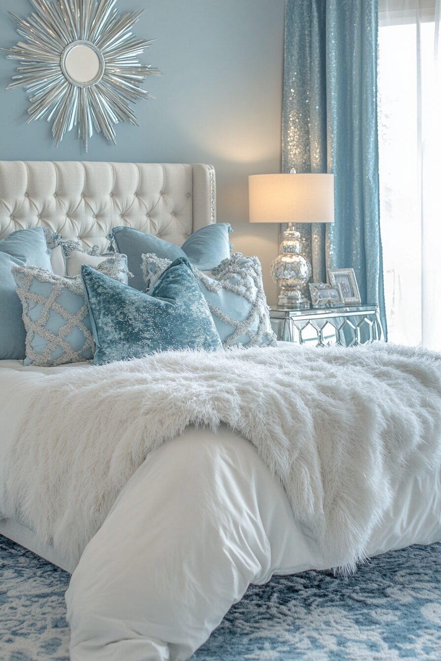 29 Blue Fantasy Bedroom Ideas to Bring Your Dream Room to Life 16 blue fantasy bedroom ideas