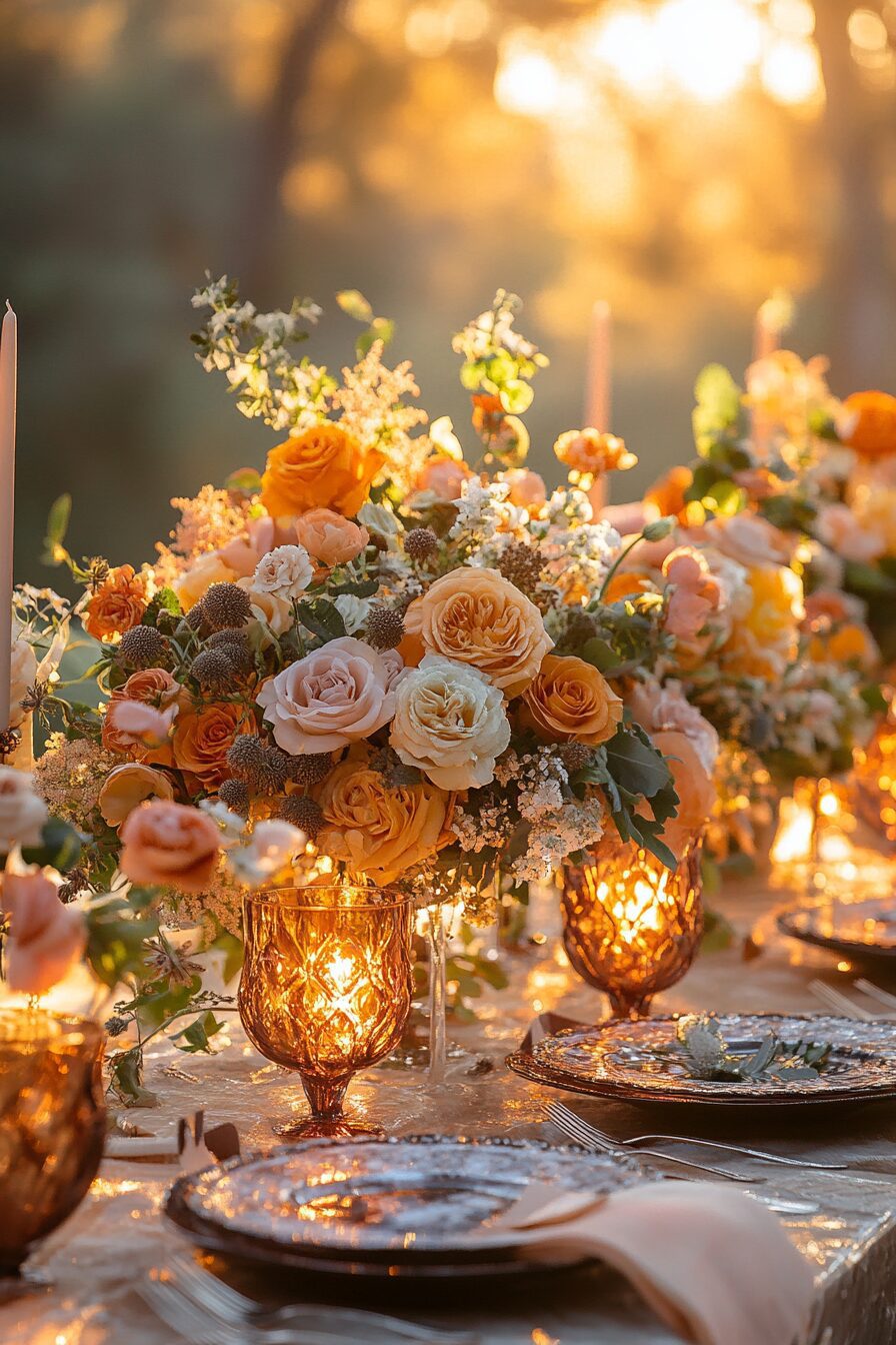 29 Boho Wedding Table Decorations for a Celebration Full of Charm and Style 16 boho wedding table decorations
