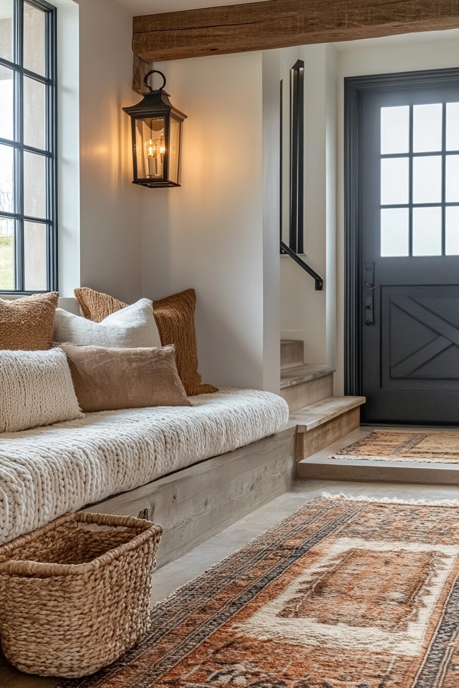 29 Wabi Sabi Entryway Ideas for a Timeless and Authentic First Impression 16 wabi sabi entryway