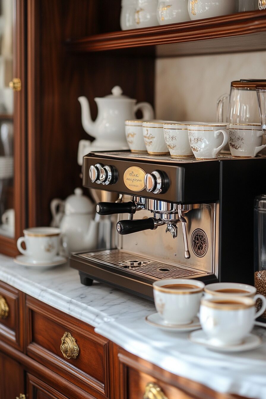 29 Coffee Bar Ideas to Upgrade Your Morning Routine 17 coffee bar ideas