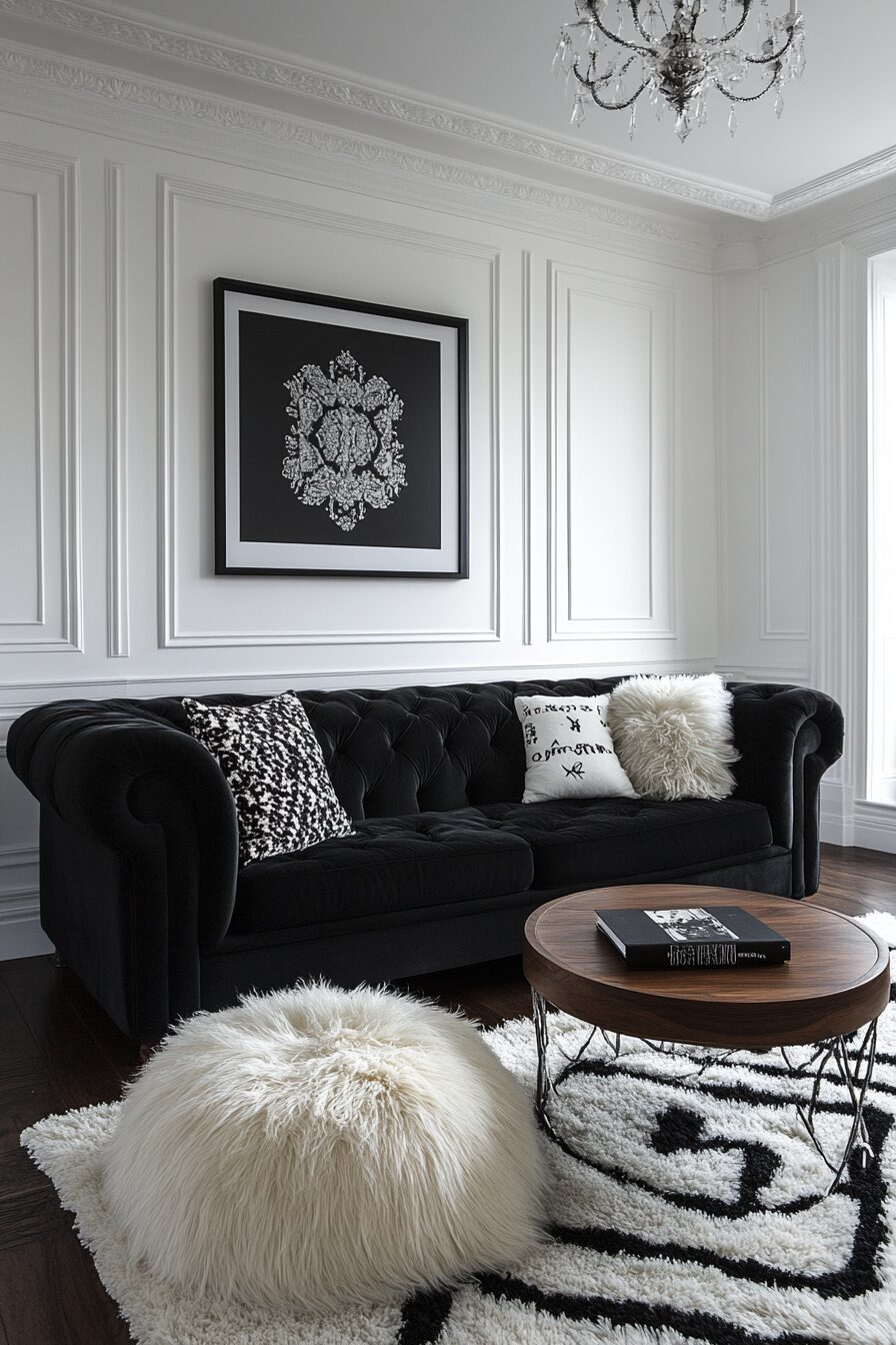 29 Charcoal Couch Living Room Ideas for a Unique and Balanced Interior 17 Charcoal couch living room
