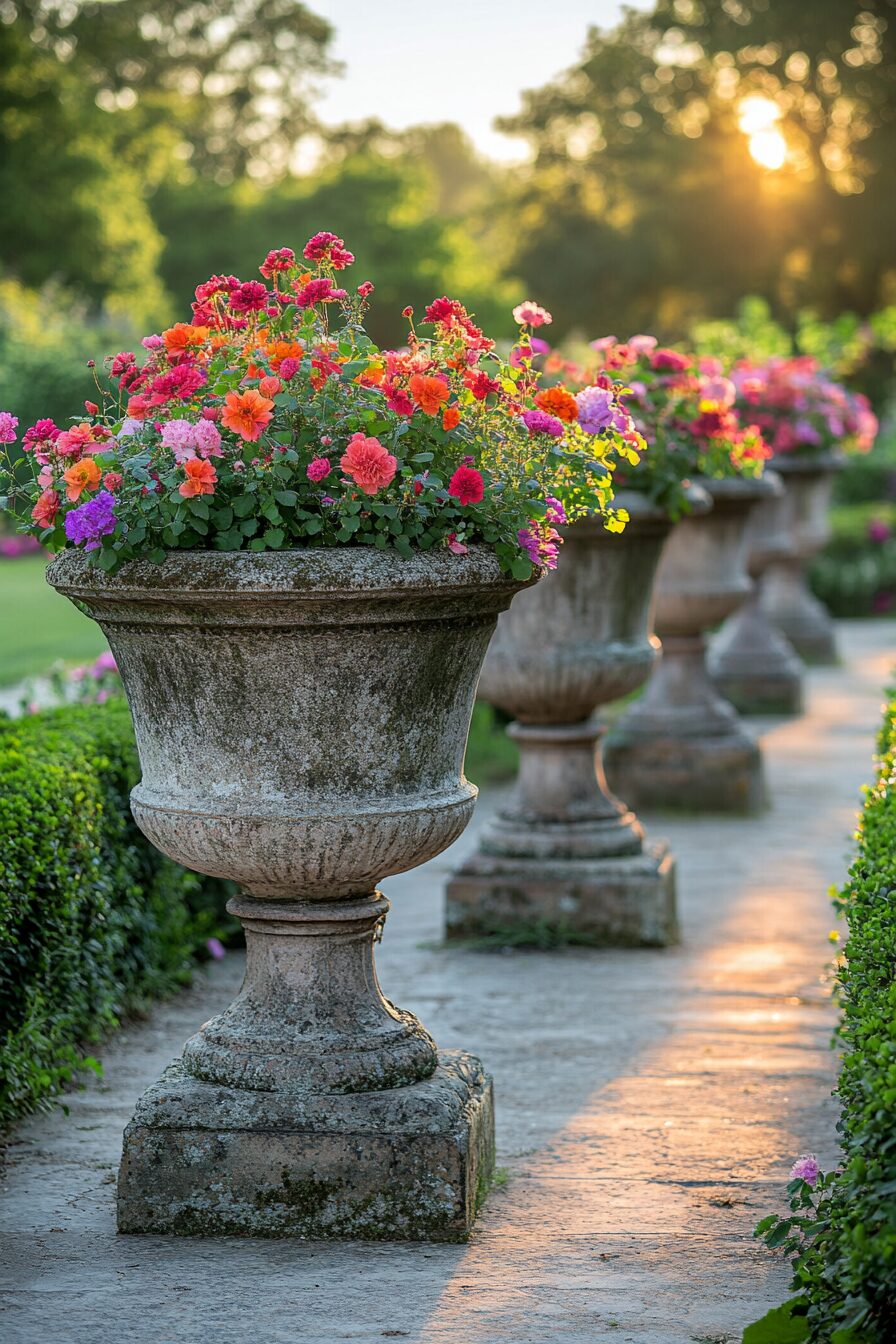 29 Vintage Garden Decor Ideas for Blending Nostalgia with Natural Beauty 17 vintage garden decor