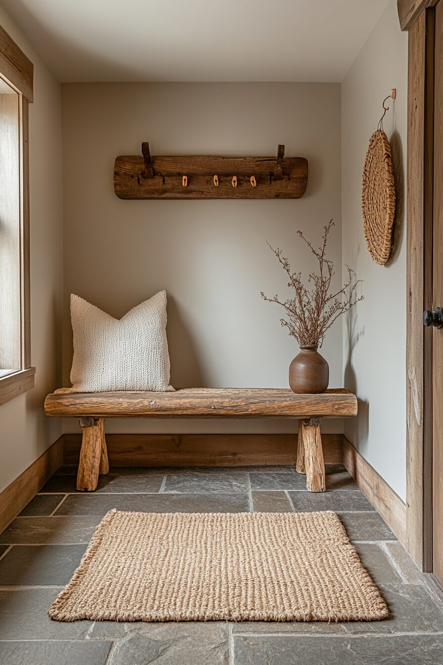29 Wabi Sabi Entryway Ideas for a Timeless and Authentic First Impression 17 wabi sabi entryway