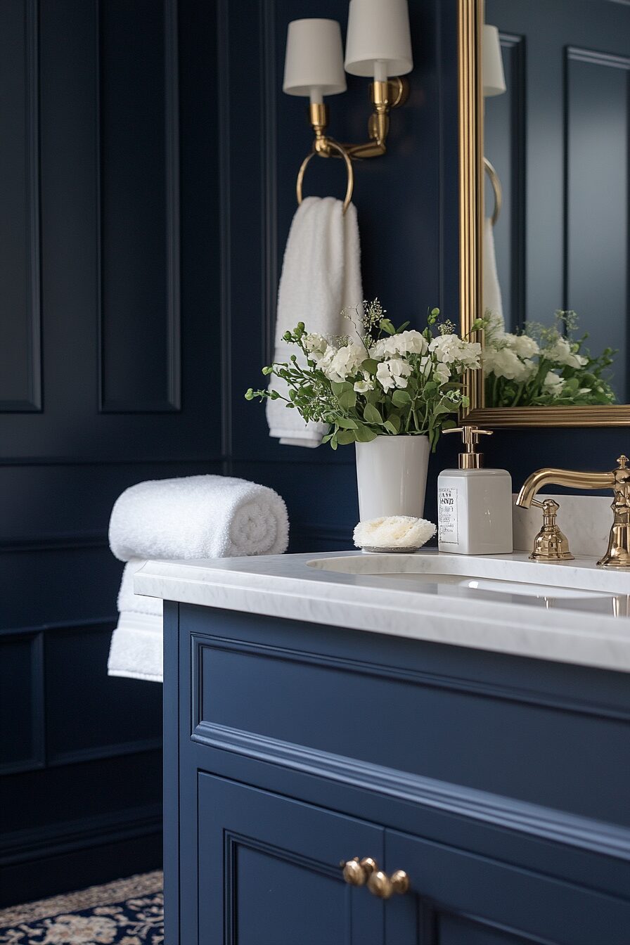 29 Blue Bathroom Decor Ideas to Create a Calm and Serene Space 17 blue bathroom decor ideas