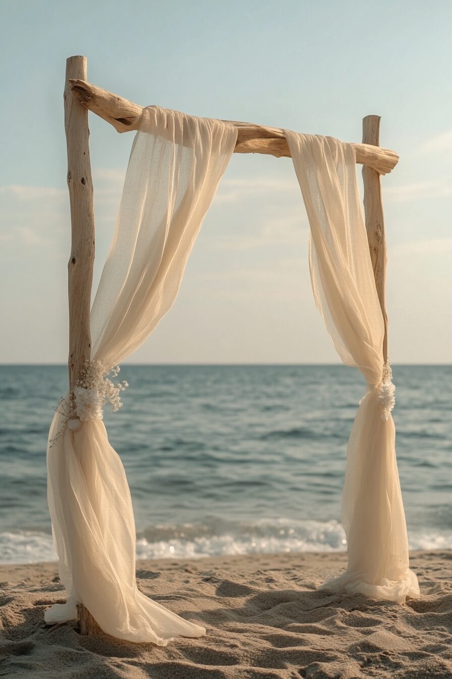 29 Boho Wedding Arch Ideas to Create a Stunning Ceremony Backdrop 18 boho wedding arch