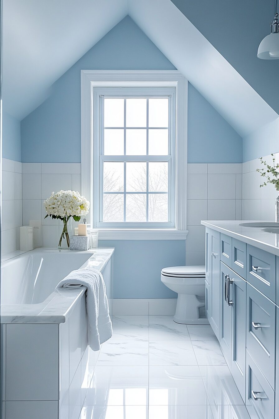 29 Blue Bathroom Decor Ideas to Create a Calm and Serene Space 18 blue bathroom decor ideas