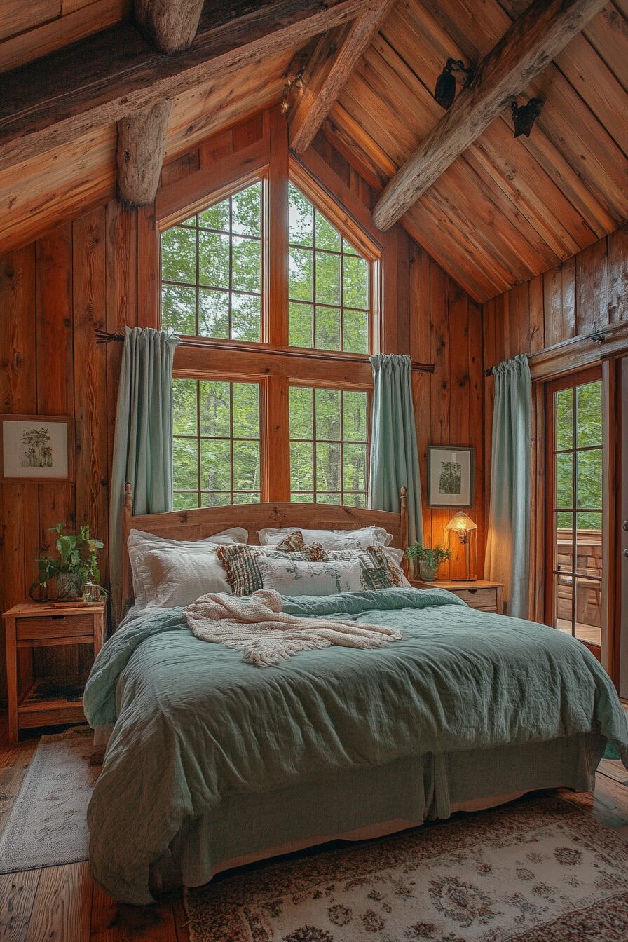 29 Little Cabin Bedroom Ideas for the Ultimate Cozy Escape 18 little cabin bedroom