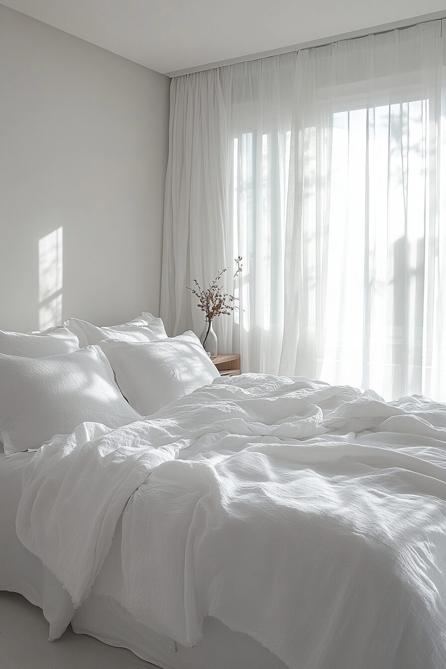 29 White Fantasy Bedroom Ideas to Bring Light and Magic to Your Space 19 white fantasy bedroom ideas