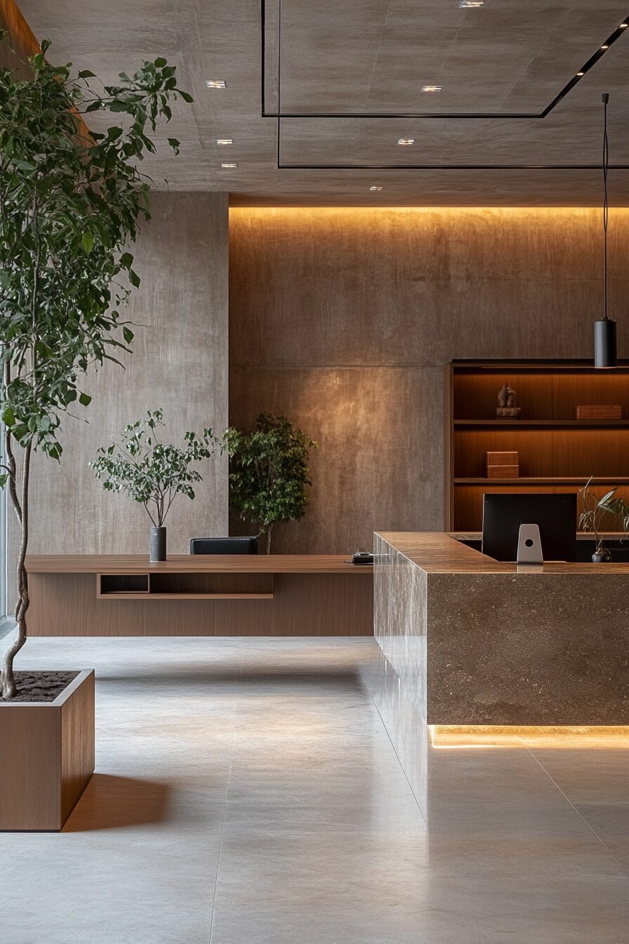29 Wabi Sabi Office Ideas for a Timeless and Thoughtful Workspace Design 19 wabi sabi office