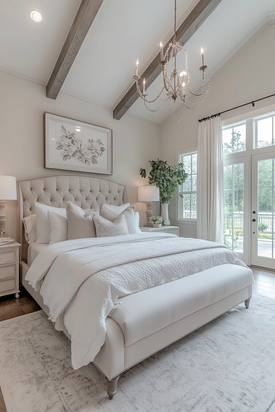 29 Barndominium Master Bed Ideas for a Spacious and Relaxing Sanctuary 19 barndominium master bed