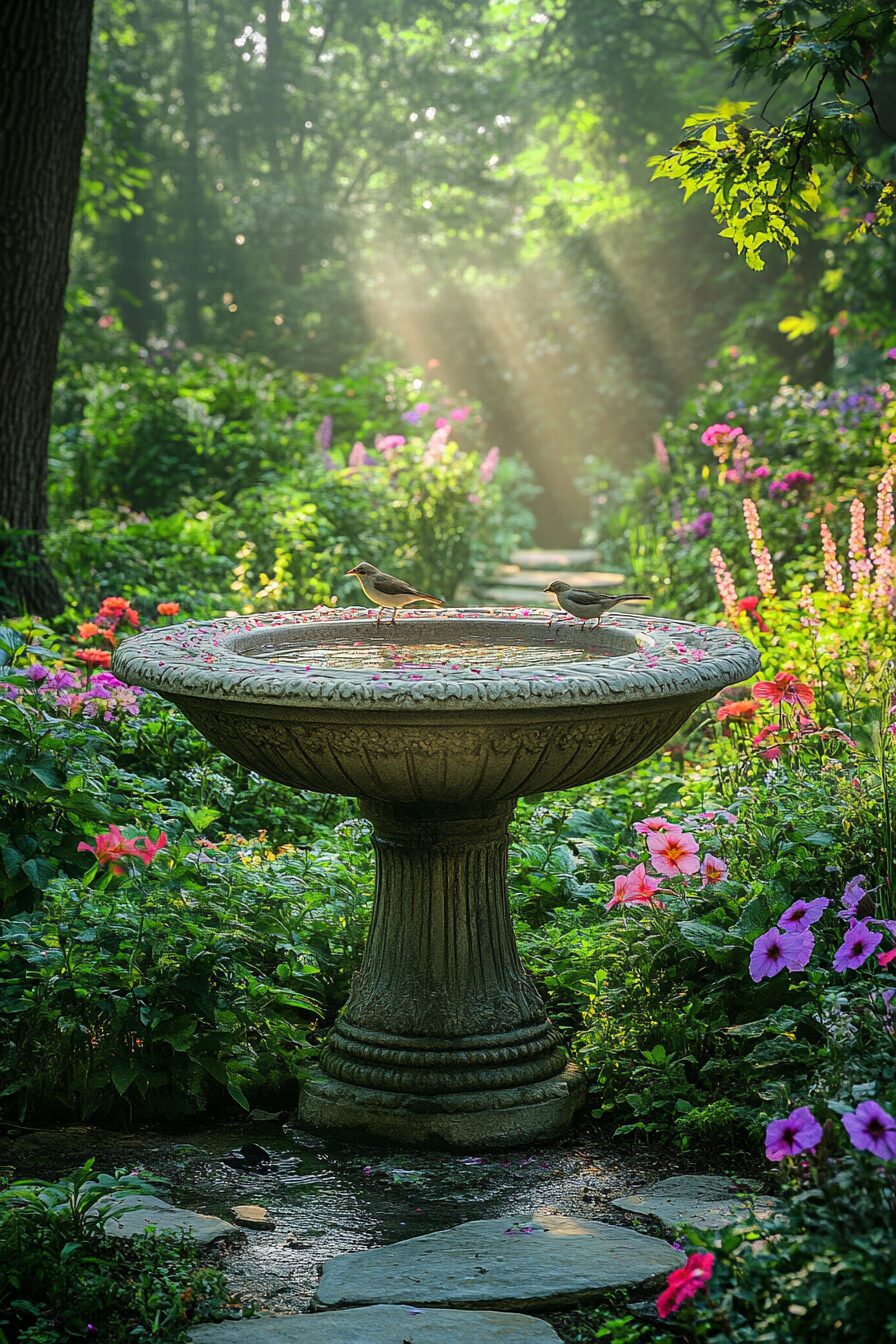 29 Vintage Garden Decor Ideas for Blending Nostalgia with Natural Beauty 2 vintage garden decor