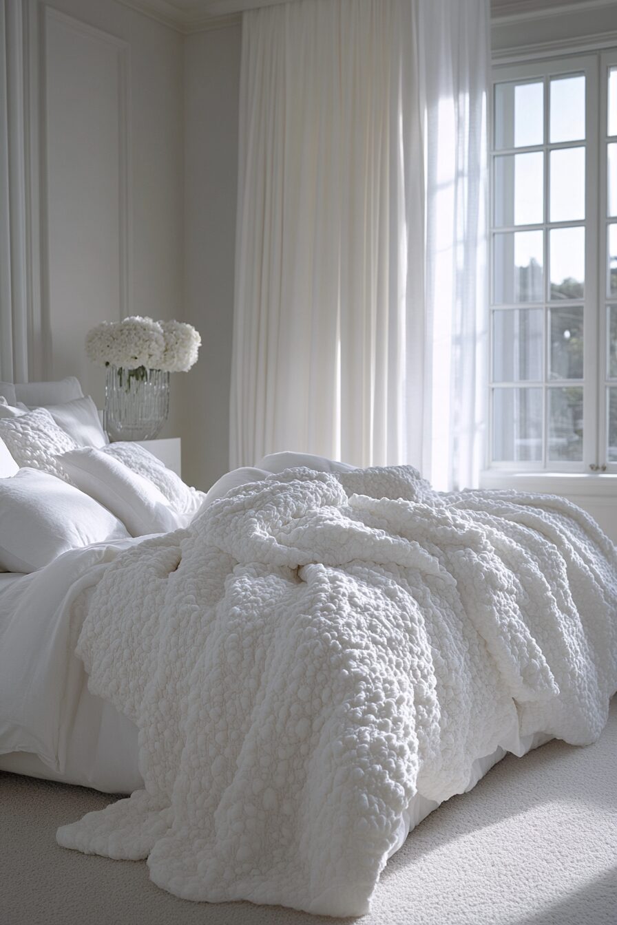 29 White Fantasy Bedroom Ideas to Bring Light and Magic to Your Space 2 white fantasy bedroom ideas