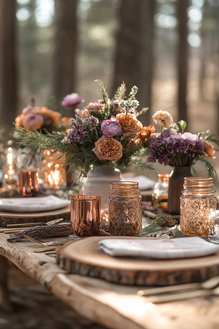 29 Boho Wedding Table Decorations for a Celebration Full of Charm and Style 2 boho wedding table decorations