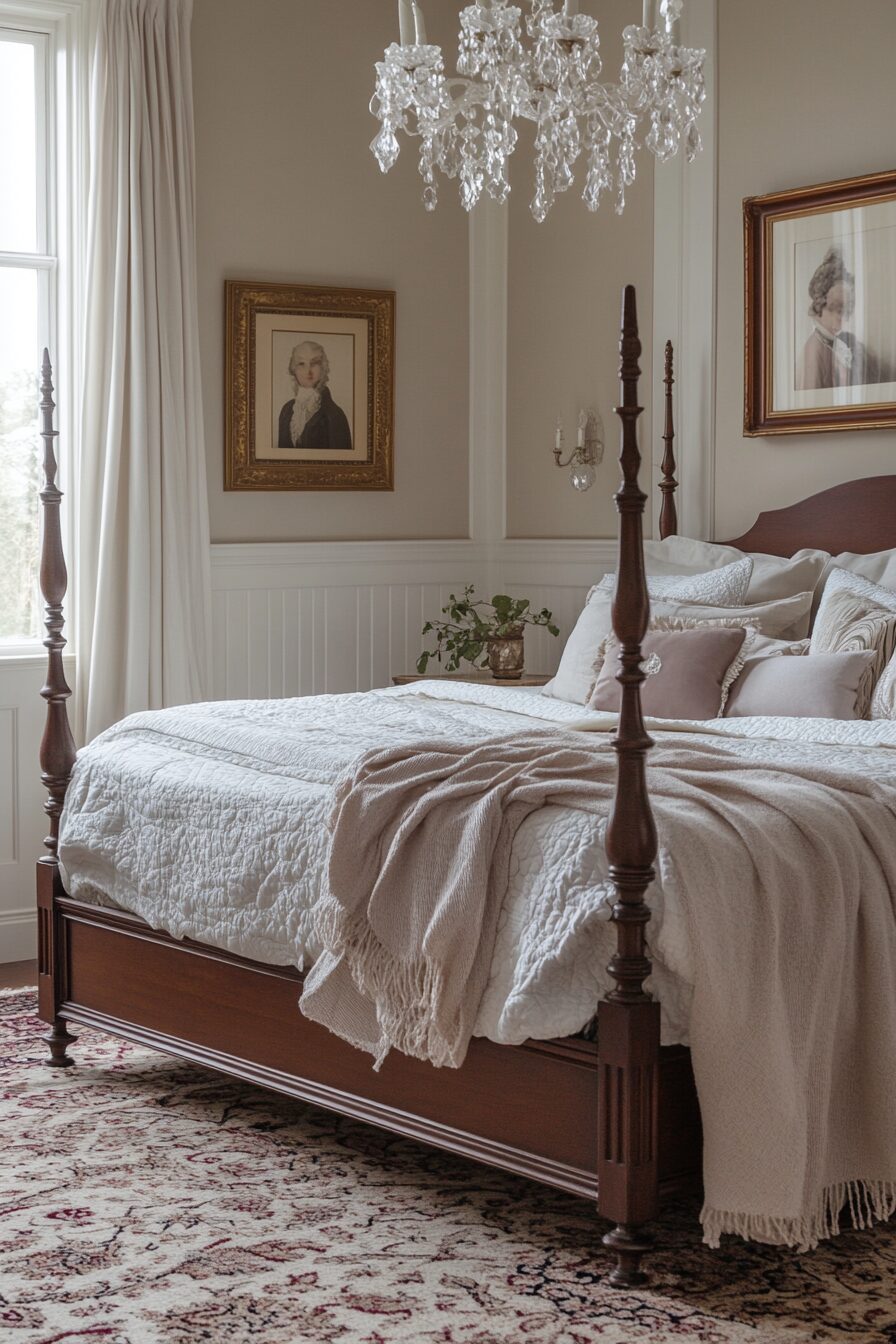 29 Antique Bedroom Ideas That Blend Vintage and Modern Elements 2 antique bedroom ideas