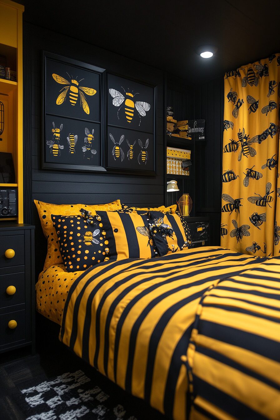 29 Yellow Fantasy Bedroom Ideas to Transform Your Room Into a Happy Haven 20 yellow fantasy bedroom ideas