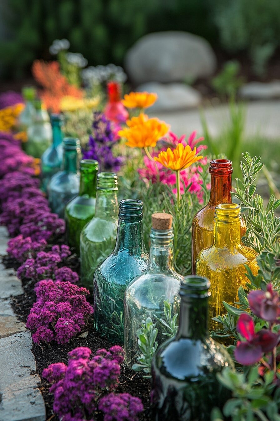 29 Vintage Garden Decor Ideas for Blending Nostalgia with Natural Beauty 20 vintage garden decor