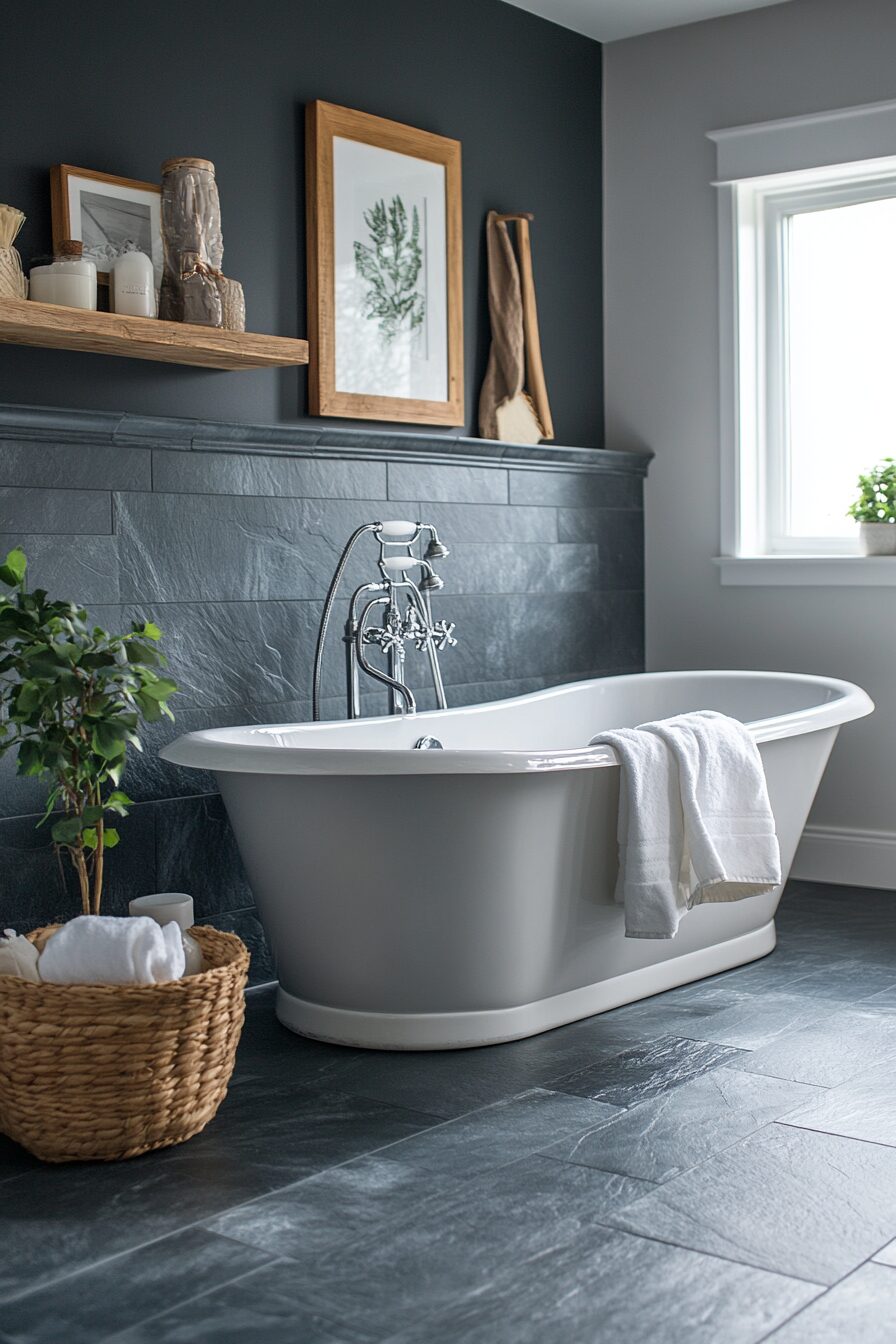 29 Grey Bathroom Decor Ideas for a Neutral Yet Stunning Bathroom Design 20 Grey Bathroom Decor Ideas