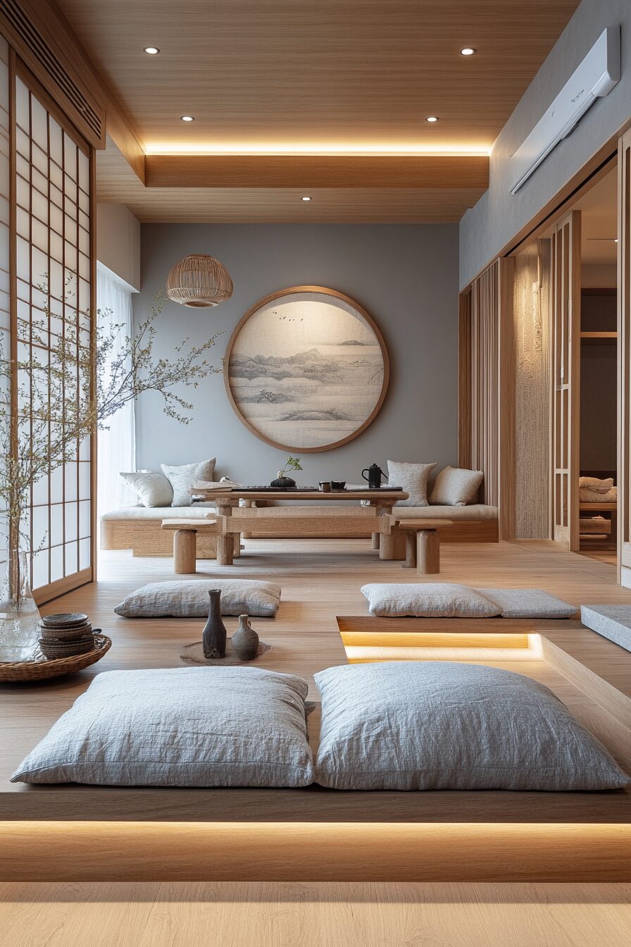 29 Wabi Sabi Office Ideas for a Timeless and Thoughtful Workspace Design 22 wabi sabi office