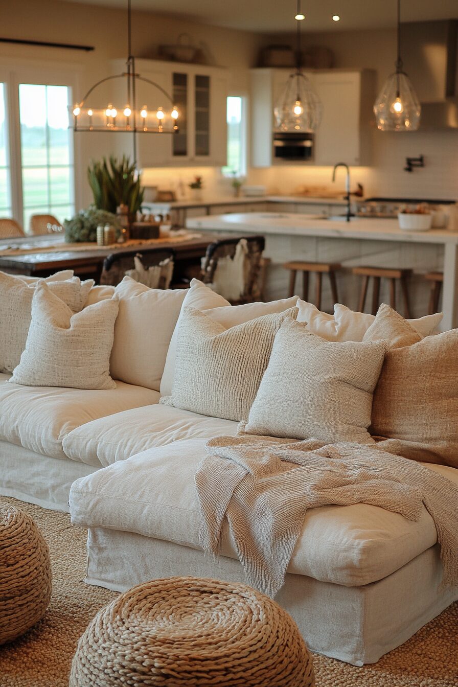 29 Barndominium Living Room Ideas for a Unique and Personalized Space 23 barndominium living room