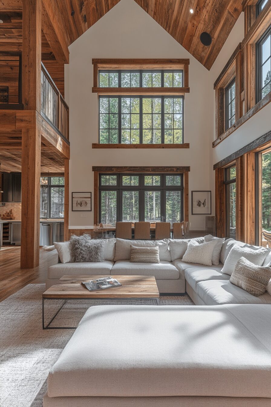 29 Rustic Modern Living Room Ideas for a Unique and Balanced Design 23 rustic modern living room
