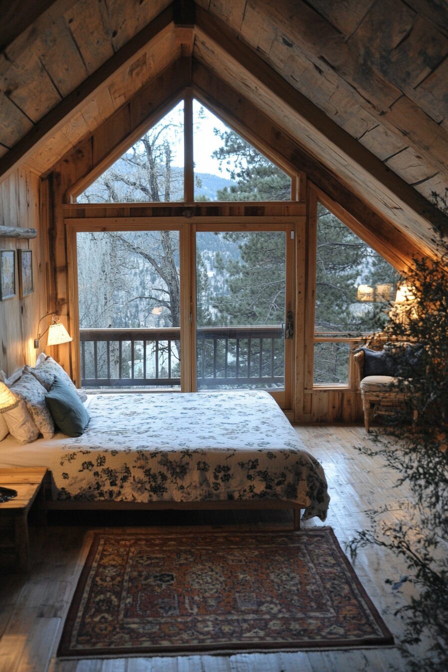 29 Small Cabin Interior with Loft Ideas for the Ultimate Cozy Escape 23 small cabin interior with loft