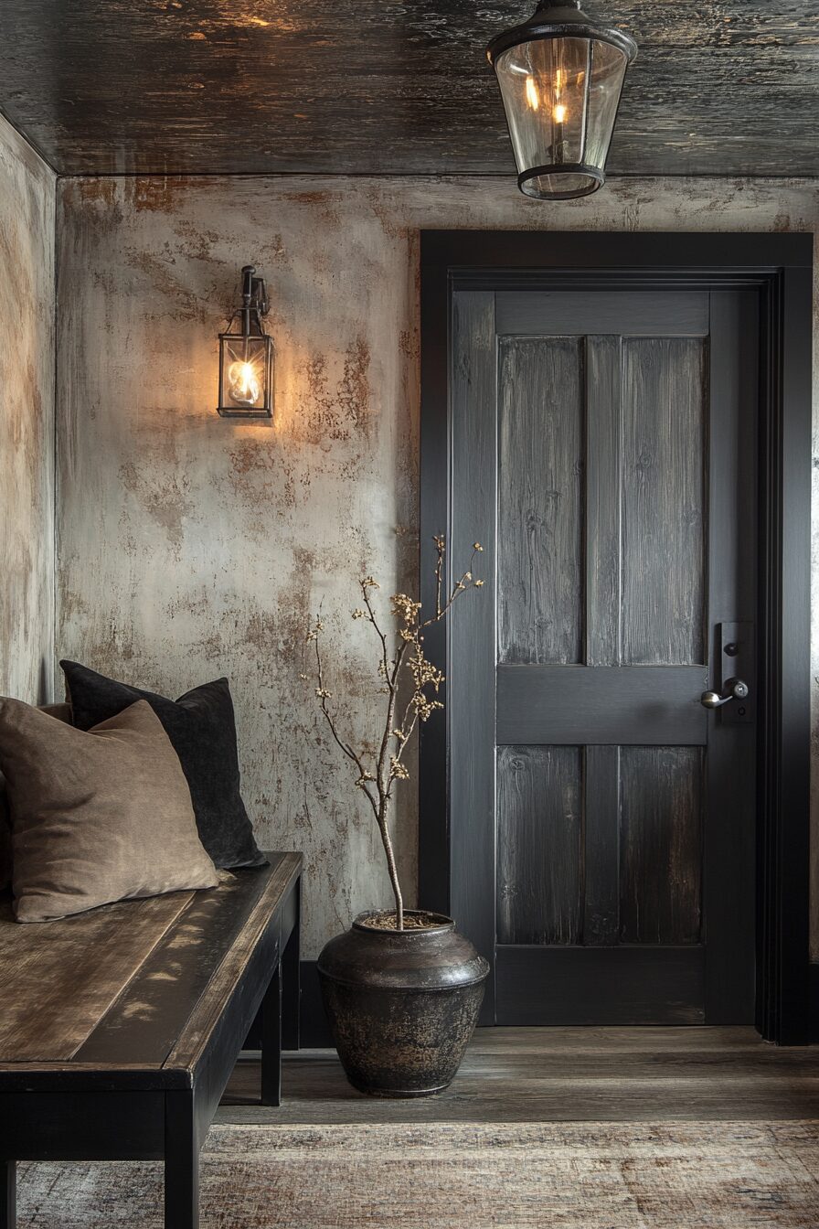 29 Wabi Sabi Entryway Ideas for a Timeless and Authentic First Impression 23 wabi sabi entryway