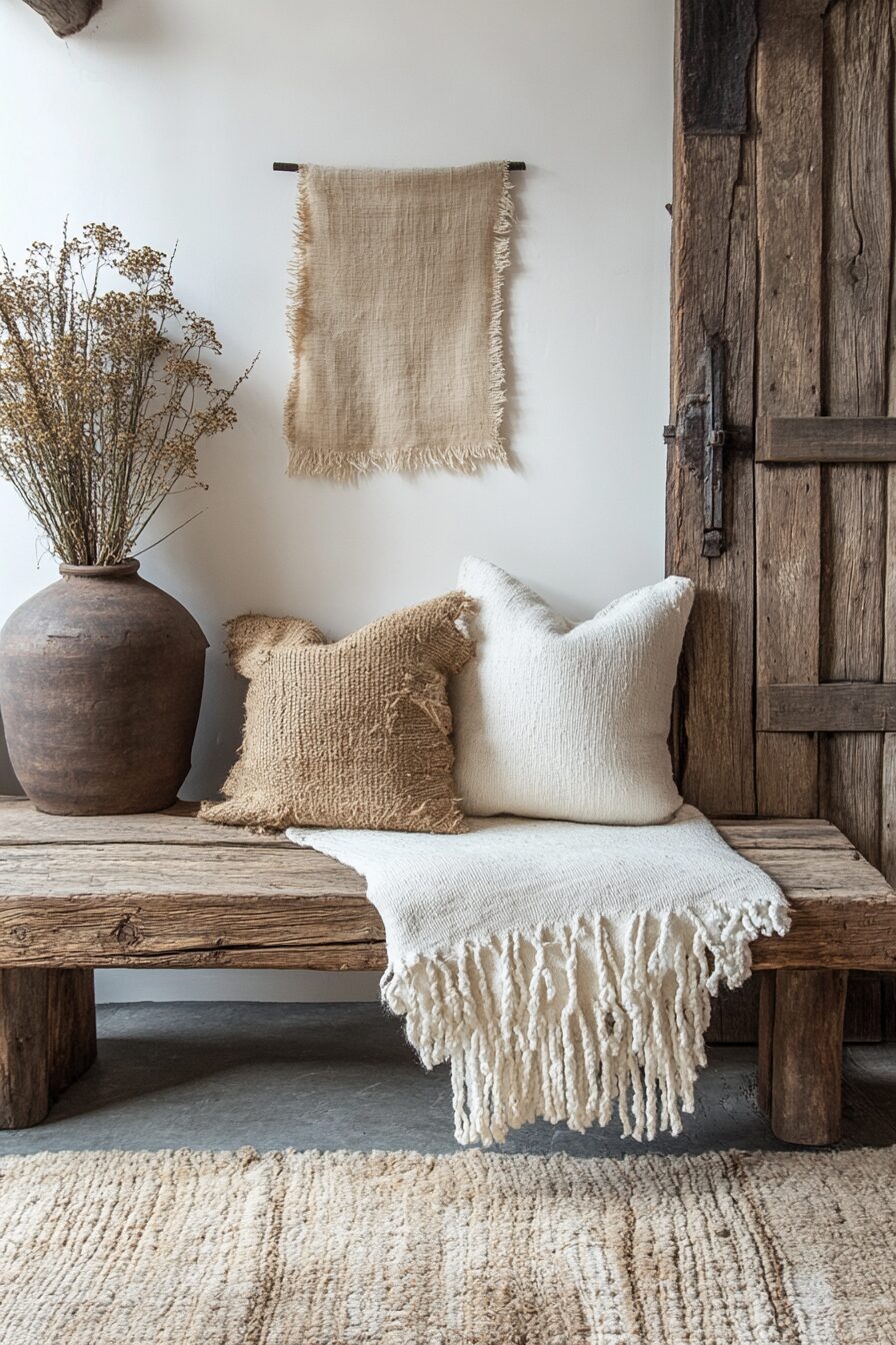 29 Wabi Sabi Entryway Ideas for a Timeless and Authentic First Impression 24 wabi sabi entryway