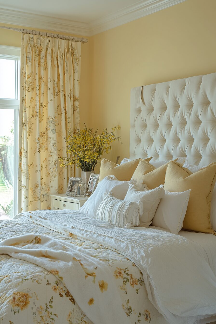 29 Yellow Fantasy Bedroom Ideas to Transform Your Room Into a Happy Haven 24 yellow fantasy bedroom ideas