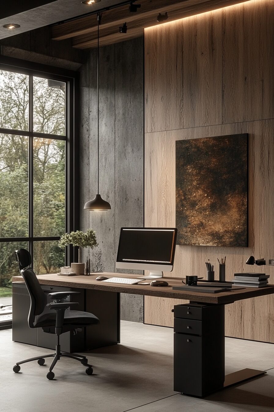 29 Wabi Sabi Office Ideas for a Timeless and Thoughtful Workspace Design 24 wabi sabi office