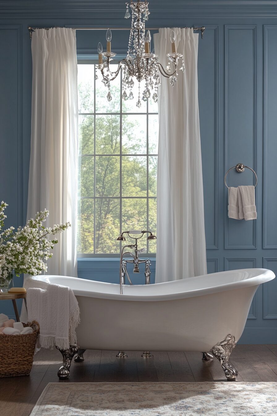 29 Blue Bathroom Decor Ideas to Create a Calm and Serene Space 25 blue bathroom decor ideas