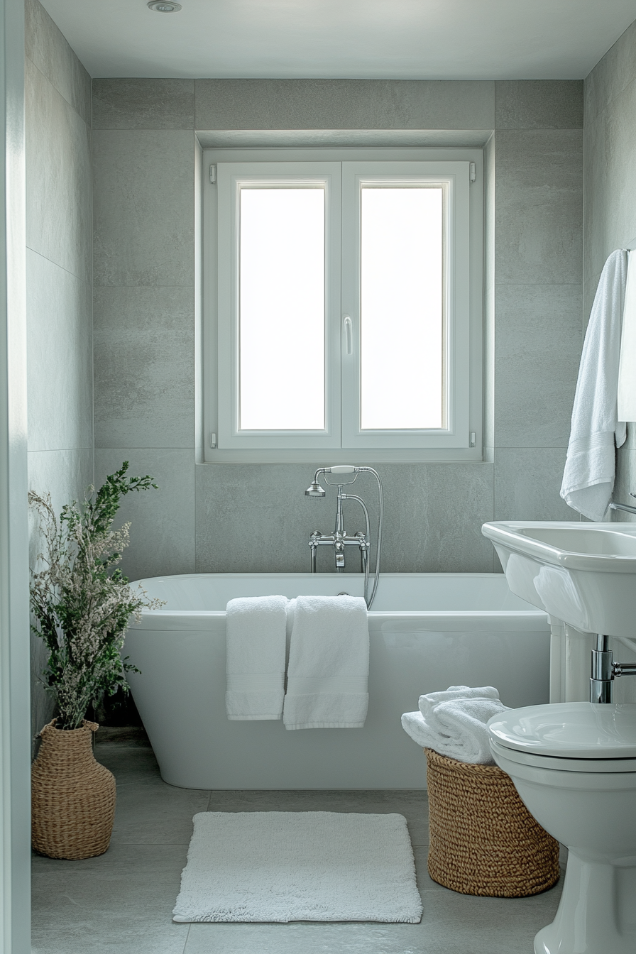 29 Grey Bathroom Decor Ideas For A Neutral Yet Stunning Bathroom Design