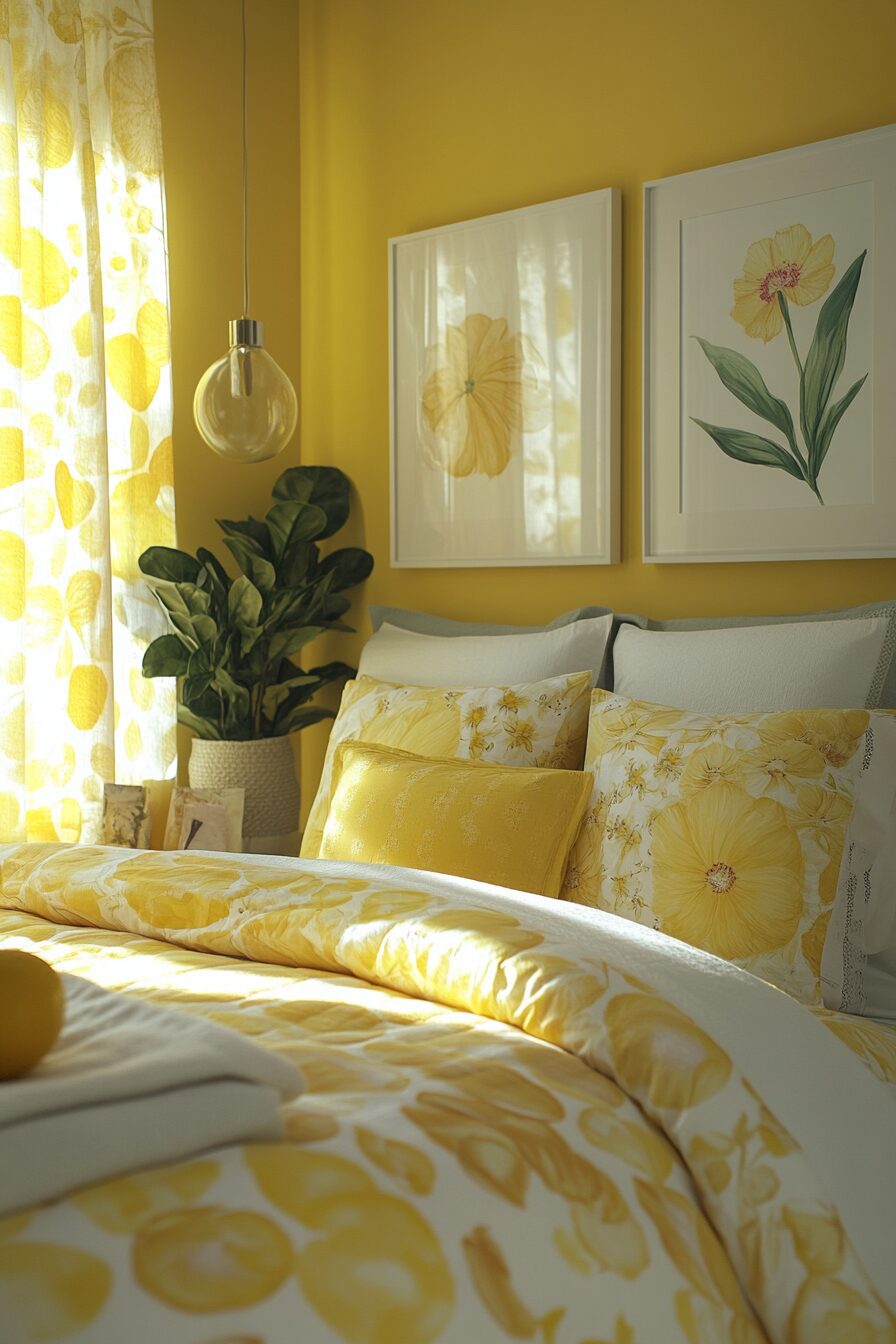 29 Yellow Fantasy Bedroom Ideas to Transform Your Room Into a Happy Haven 25 yellow fantasy bedroom ideas