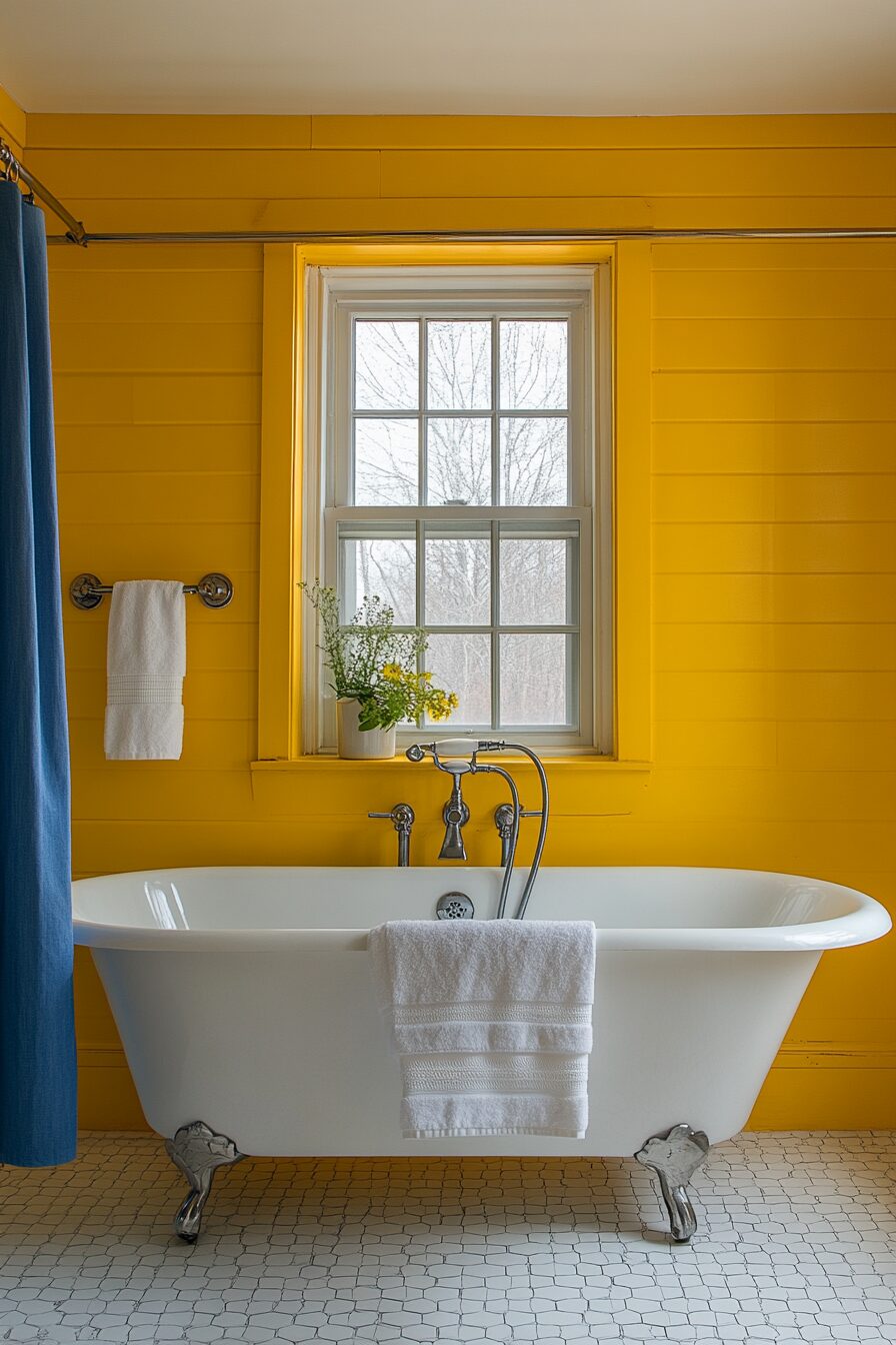 29 Yellow and Blue Bathroom Ideas That Blend Warmth and Coolness 26 yellow and blue bathroom ideas