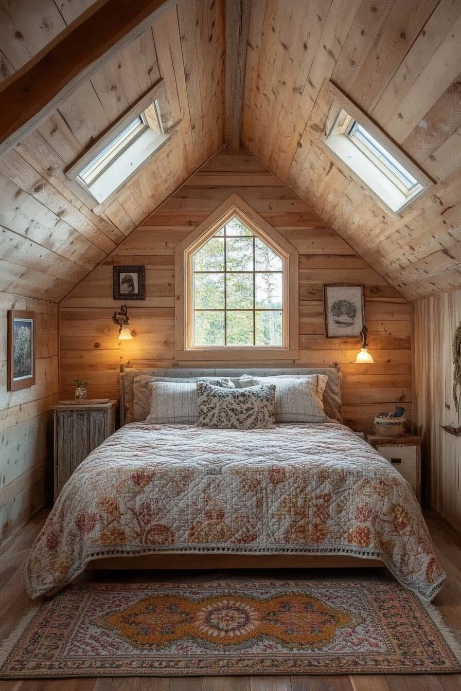 29 Small Cabin Interior with Loft Ideas for the Ultimate Cozy Escape 26 small cabin interior with loft